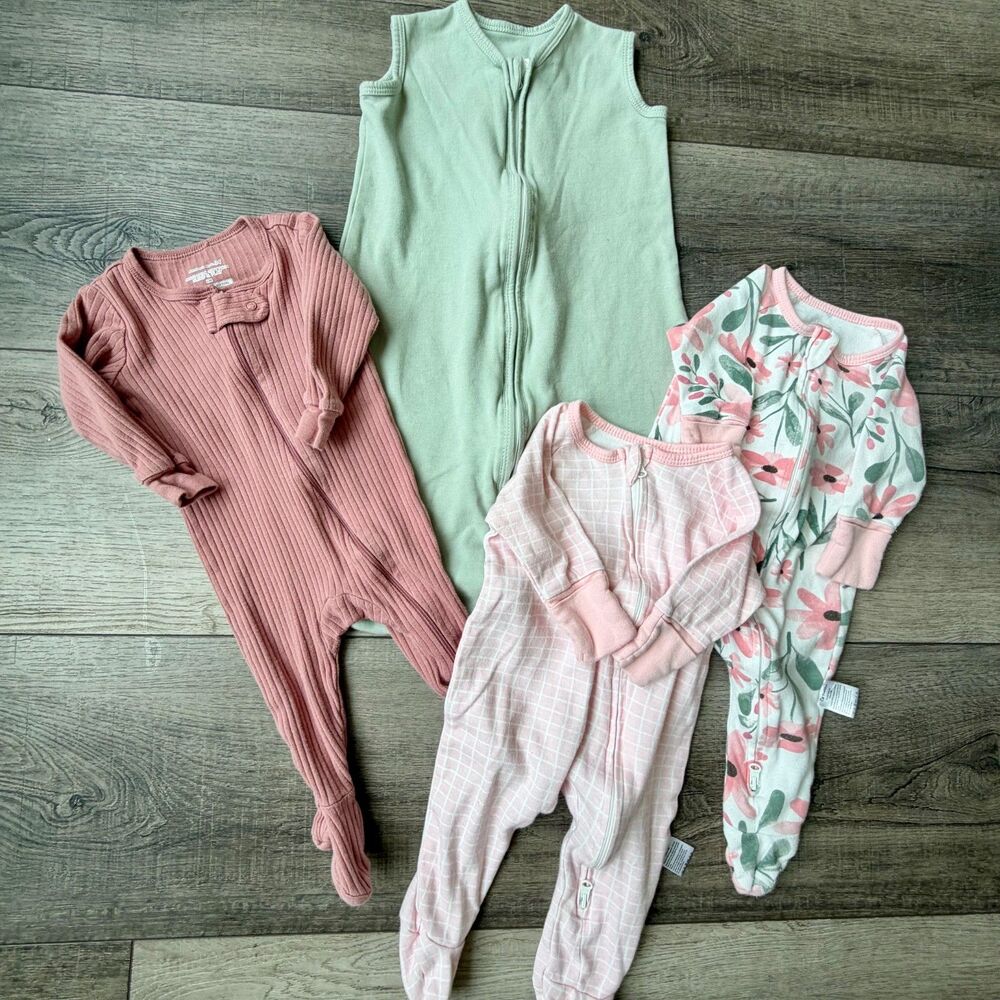 Yoofoss One Piece Footed Pajamas & Sleep Sack Baby Girl